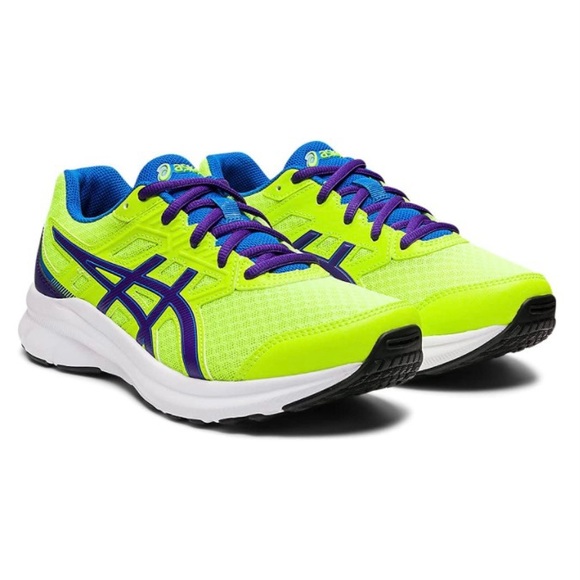 Asics Shoes - CLEARANCE Asics—Jolt 3 Sneakers Hazard Green/Gentry Purple (6.5Y/8W)